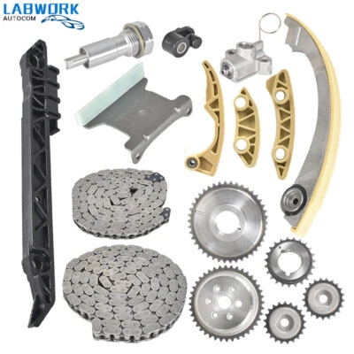 Timing Chain Kit for 08-13 Chevrolet Malibu 10-15 Equinox L4 2.4L 2.2L 2.0L DOHC - Image 1 of 4