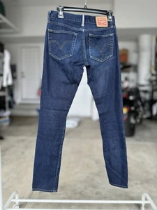 Levi’s Boyfriend Skinny Fit 25 Blue Jeans W25 L32 - Picture 1 of 6