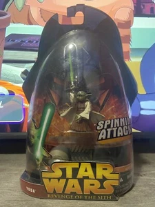 Hasbro Star Wars: Die Rache der Sith Yoda Spinning Attack Actionfigur - Bild 1 von 2