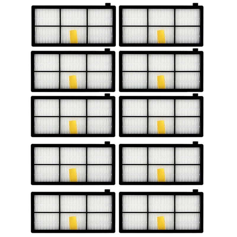 10 Stück HEPA Filter für iRobot Roomba 870 880 980 Staubsauger 800 900Serie - Bild 1 von 1