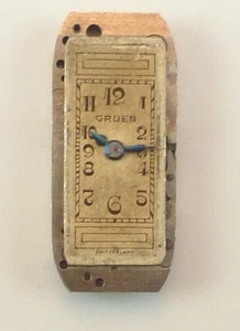 Vintage Gruen Guild 181 Mechanical Wristwatch Movement - Sold For Parts / Repair - Picture 1 of 6