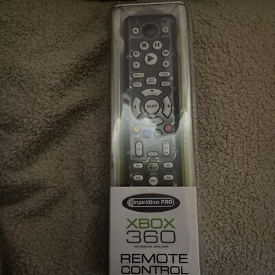 *Sealed* Competition Pro Microsoft Xbox 360 Black Remote Control Third Party - Image 1 of 4