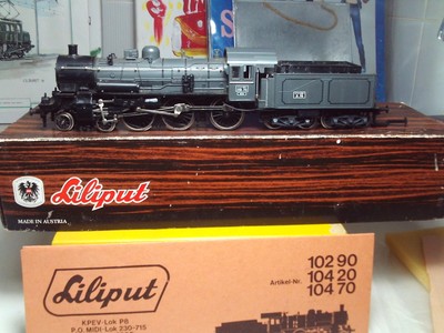 Locomotive Vapeur J DE P - HO - Métal - Pour Pièces - Mignon
