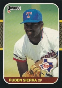 1987 Ruben Sierra Donruss RC #346-MT - Picture 1 of 2