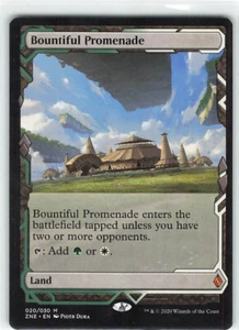 Magic The Gathering - Bountiful Promenade - Zendikar Rising Expeditions - Casi nuevo - Imagen 1 de 2