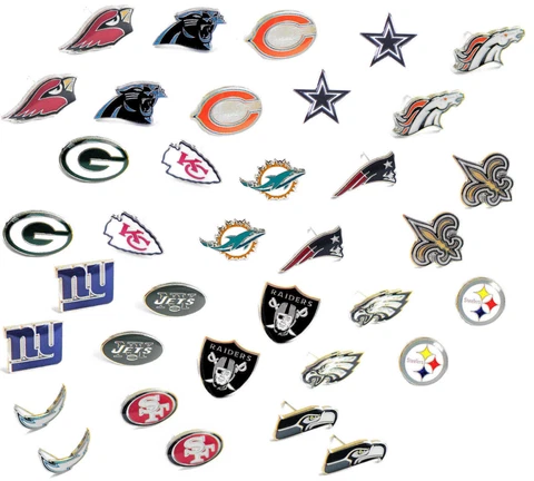 post stud earring NFL PICK YOUR TEAM logo charm Cover