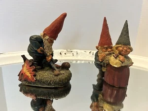 Lot Of 2 Gnome Enesco Klaus Wickl Richard and Rosemary & Tobias Signed - Picture 1 of 9
