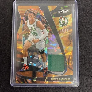 2019-20 Panini Player Of The Day Romeo Langford Cracked Ice Patch RC 96 /99 - Bild 1 von 2
