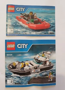 LEGO City : notice instruction manuel - Set 60129 Police Patrol Boat - Imagen 1 de 1