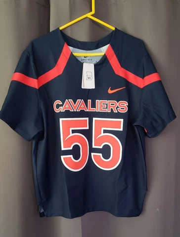 Virginia Cavaliers NCAA Nike Stitched Jersey Dri Fit Size LARGE Cover