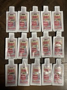 Lot of 15 Soap & Glory Fruitigo Fruit Force Body Wash 10ml 0.33oz Sample Packs - Picture 1 of 3