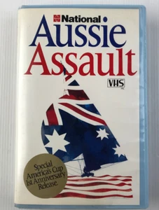 Aussie Assault (RARE) VHS Big Box Video (Special Americas Cup 1st Anniversary) - Picture 1 of 5