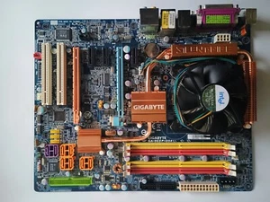 BUNDLE GIGABYTE GA - 965 P - DS4 Mainboard Intel extreme 775 DDR2 IDE cross fire - Bild 1 von 7