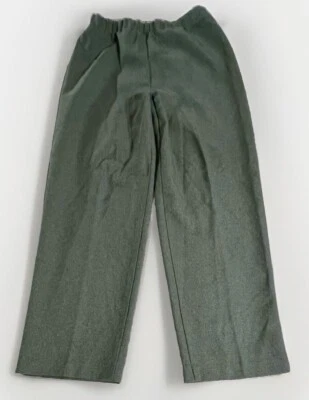 VTG. Women's Gray Stretch Poly Pull On Pants By Donnkenny Sz. W30”X30”L(342.F) - Image 1 of 4