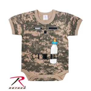 BABY ROTHCO INFANT ONE PIECE - ACU DIGITAL - SOLDIER 67096 6 sizes avail. - Picture 1 of 1