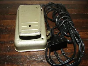 Regolatore velocità macchina da cucire vintage Mercury elettrica 702 piedi 701 pedale ginocchio - Foto 1 di 1