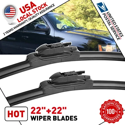 Limpiaparabrisas de 22" y 22" para Chevrolet Chevrolet Silverado 08-13 Foto 1 de 4