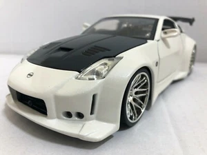 JADA BIGTIME KUSTOMS BTK 2003 NISSAN 350Z WHITE 1:24 DIECAST MODEL NEW NO BOX - Picture 1 of 11