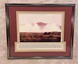 Framed Photo of Signal Mountain in Oklahoma Framed & Matted - Picture 1 of 5
