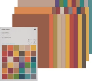 RICO DESIGN Bastelpapier-Block "Earthy Colours" 30 Blatt - Bild 1 von 12