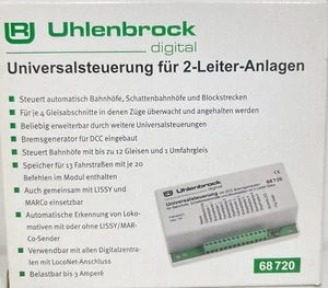 Uhlenbrock 68720  Universalsteuerung für 2-Leiter-Anlage NEU & OVP - Picture 1 of 3