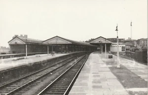 Swansea High Street Station Wales 1974 Echtfoto - Bild 1 von 1