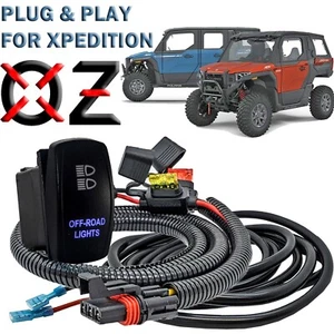 OFFROAD LIGHTS On-Off Switch Pulse Power Busbar Plug Wire Harness XPEDITION ADV - Picture 1 of 7