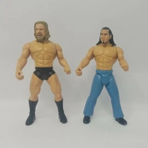   Lote de 2 figuras de acción Jakks Pacific WWE Wrestler 2005 7" Triple H  - Imagen 1 de 11