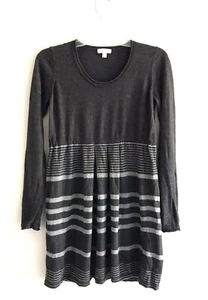 A Pea in The Pod Tunika Oberteil Damen Gr. Small grau Langarm Pullover Strick - Bild 1 von 7