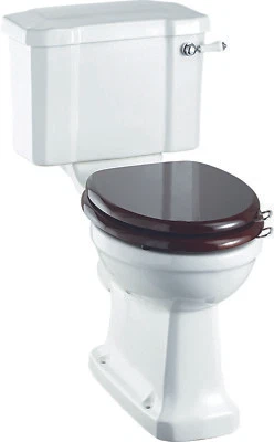 Burlington Rimless Close Coupled Toilets P20 - Choice of Cisterns - Traditional - Image 1 of 4