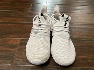Taglia 12 - Adidas Lite Racer Adapt 3.0 bianco grigio Cloudfoam usato - Foto 1 di 6
