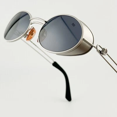 RARO Gafas de sol vintage rojo rosa 391 marco steampunk años 90 escudo tonos ÚNICOS Foto 1 de 4