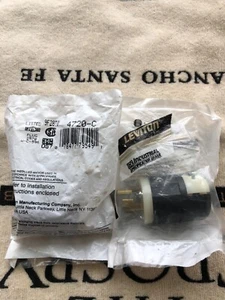Leviton 4720-C 15A L-5-15P Drehverschlussstecker Neu im Karton - Bild 1 von 3