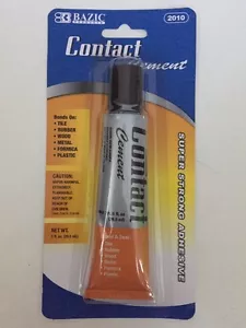 Contact Cement Glue Adhesive Metal Tile Rubber Plastic Vinyl Wood - Picture 1 of 2