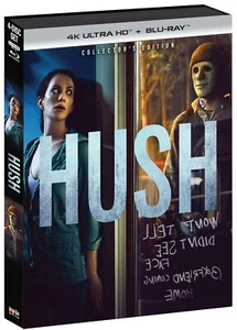 Hush (2016) - 4K UHD Blu-ray - New & Sealed - Katie Siegel, Mike Flanagan - Picture 1 of 3