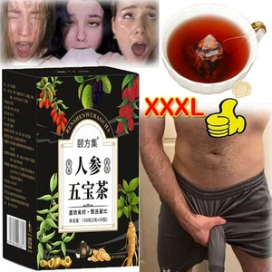 30 pezzi tè al ginseng sei treasure, tè ai reni, tè al fegato, dattero rosso salute dei reni - Foto 1 di 16