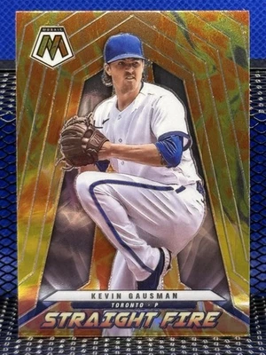 2022 Panini Mosaic KEVIN GAUSMAN Toronto Blue Jays Straight Fire - Image 1 of 2