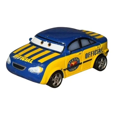 Disney Pixar Race Official Tom Metal Die-Cast 1:64 Blue Yellow Cars EUC - Image 1 of 4