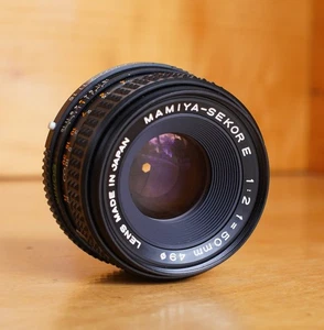 Rare Mamiya-Sekor E 50mm F2.0 Prime Lens for ZE ZM ZE-2 Excellent Optics KE - Bild 1 von 6