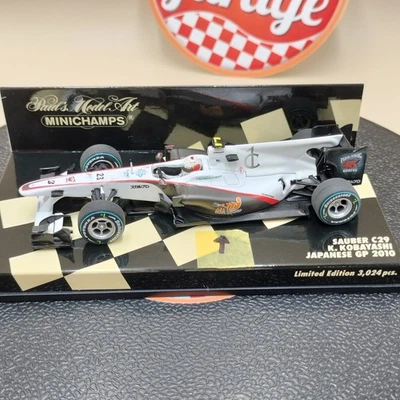 Minichamps 1/43 Sauber C29 K. Kobayashi Japanese GP 2010 410100223 PAINT SCRATCH - Image 1 of 4