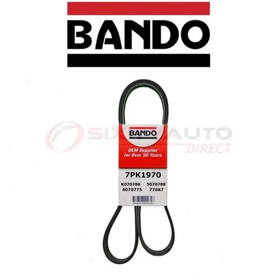Bando Main Drive Serpentine Belt for 1994-1995 Alfa Romeo 164 3.0L V6 - aj - Изображение 1 из 4