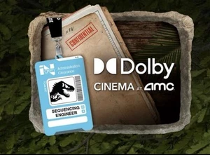 InGen ID Badge & Lanyard Jurassic World Rebirth AMC Dolby Fan Event Limited 2025 - Imagen 1 de 2