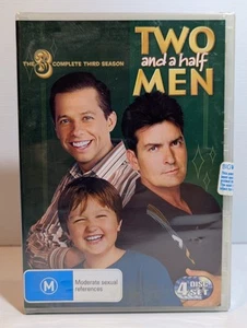 Two And A Half Men Complete Season 3 (DVD, 2005) | New & Sealed | Region 4 | TV - Picture 1 of 3