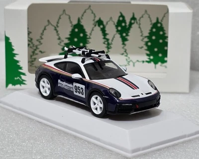 Porsche 911 (992) Dakar #953 Roughroads with Ski 2023 White 1:43 Spark WAP (4) - Image 1 of 4