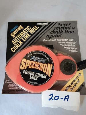 Keson P30 Speedemon Power Chalk Line 33' Push Button Rewind - Image 1 of 2