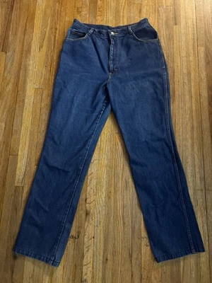 Vintage Gitano High Waist Jeans Women’s 16 Regular 100% Cotton Straight Leg Blue - Image 1 of 4