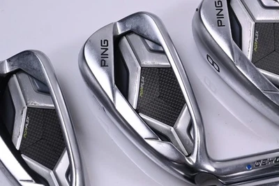 Left Hand Ping G430 Irons / 6-PW+45°+54° / Blue Dot / Regular Flex Ping AWT 2.0 - Image 1 of 4