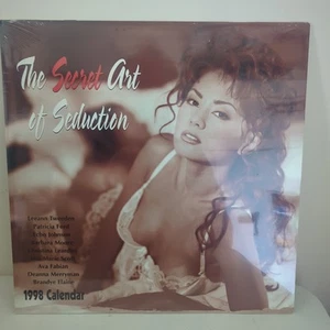 1998 Secret Art Of Seduction Wall Calendar Vintage Sexy Adult Women Imagine - Picture 1 of 2