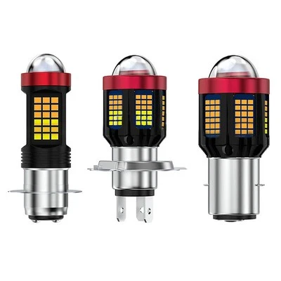 LED Motorcycle Headlight with Die Cast Aluminum Housing for Durability - Image 1 of 3