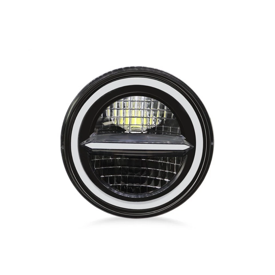 1 pieza 7 pulgadas aplicable para Lada Wrangler Jeep Harley, faros LED para motocicleta Foto 1 de 4